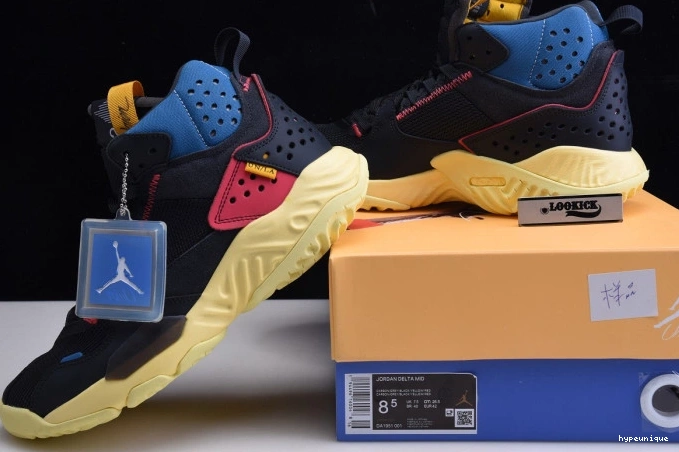 HYPE DA1951-001 X DELTA UNION NOIR' LA MID 'OFF JORDAN 0712